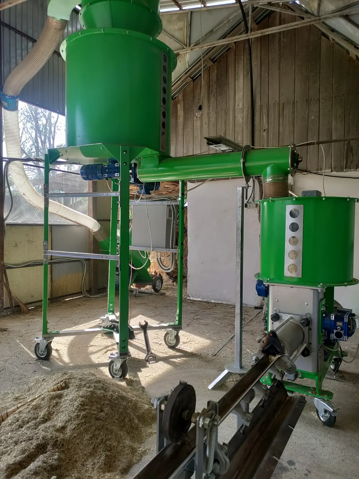 Buncăr BIOMASIT pentru materiale vrac